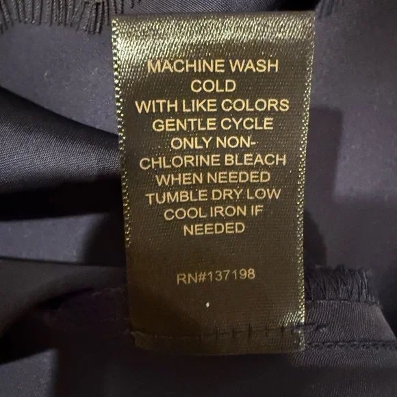 House of Harlow 1960 NWT Size S Beautiful Rich Navy & Black Lace Dress  (0633) - Picture 12 of 12